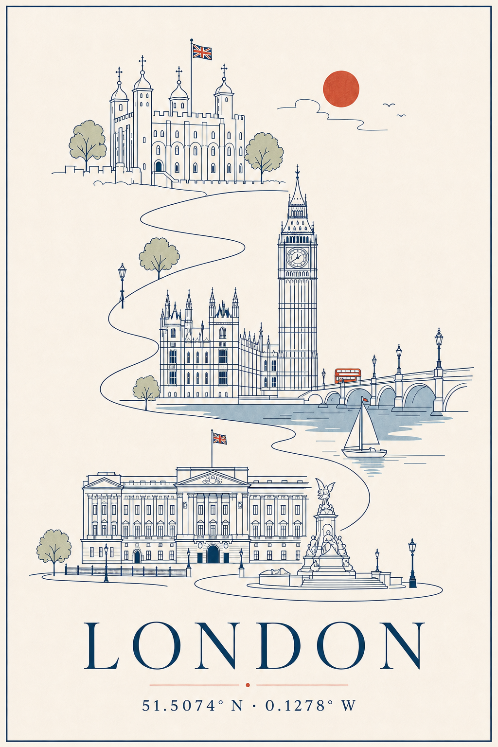 Monument Line: London